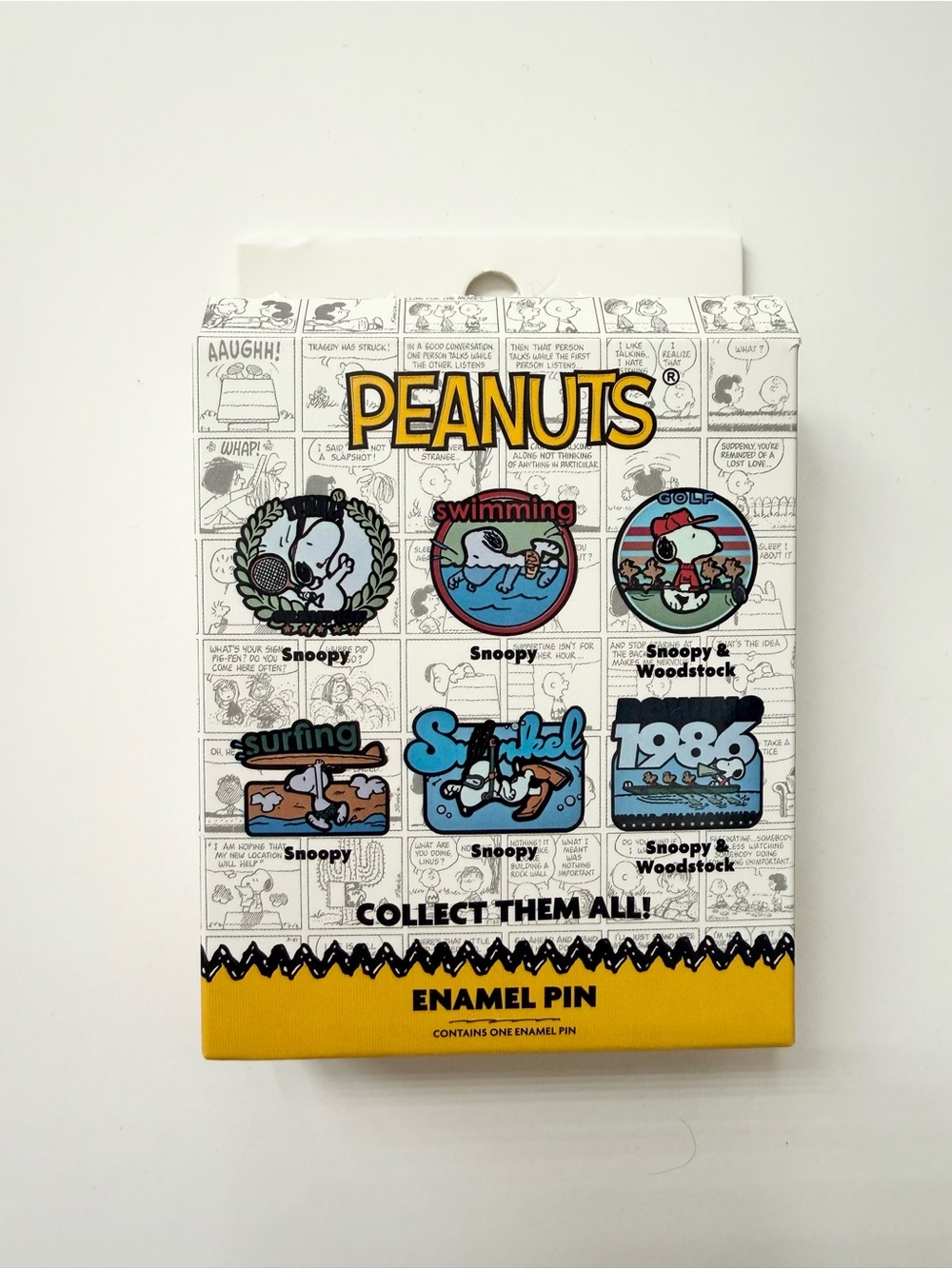 Peanuts Snoopy Enamel Pin